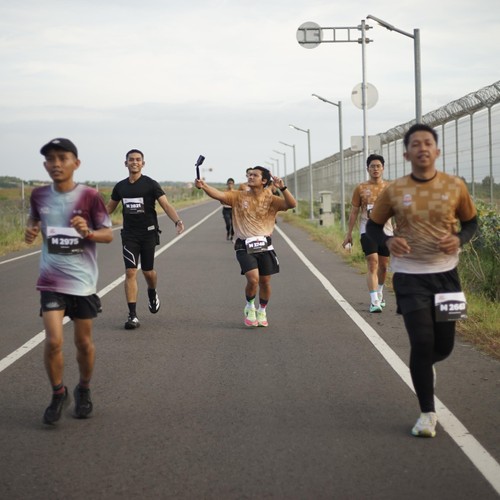 Race photo from KEDIRI HALF MARATHON 2026