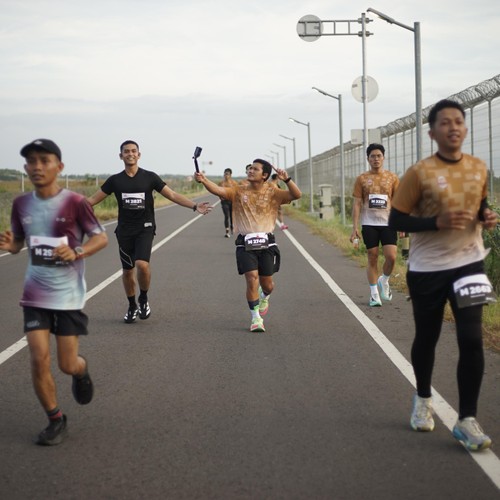 Race photo from KEDIRI HALF MARATHON 2026