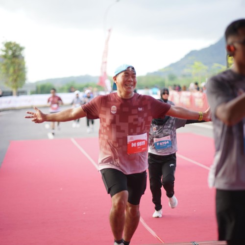 Race photo from KEDIRI HALF MARATHON 2026