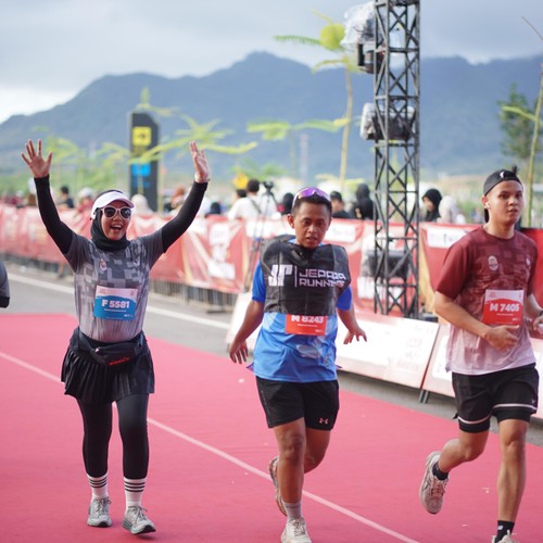 Race photo from KEDIRI HALF MARATHON 2026