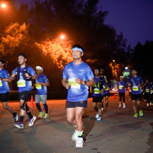 Race photo from BOGORUN 2026