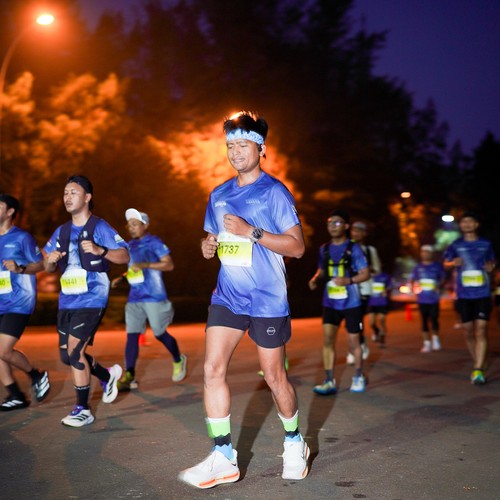 Race photo from BOGORUN 2026