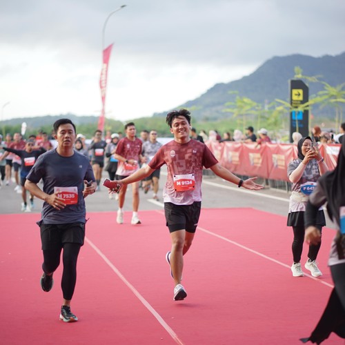 Race photo from KEDIRI HALF MARATHON 2026