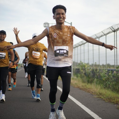 Race photo from KEDIRI HALF MARATHON 2026