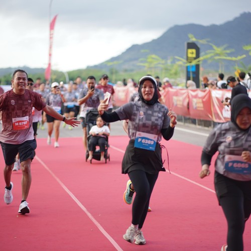 Race photo from KEDIRI HALF MARATHON 2026