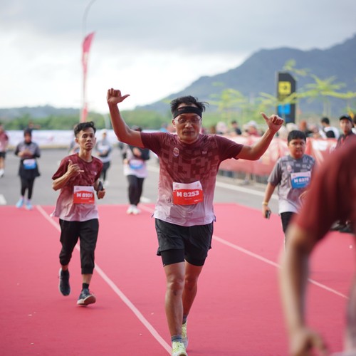 Race photo from KEDIRI HALF MARATHON 2026