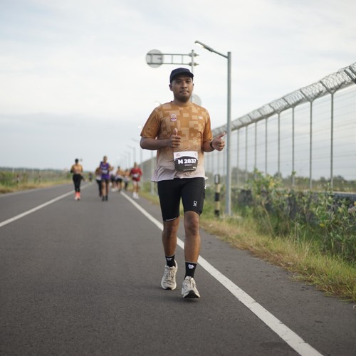 Race photo from KEDIRI HALF MARATHON 2026