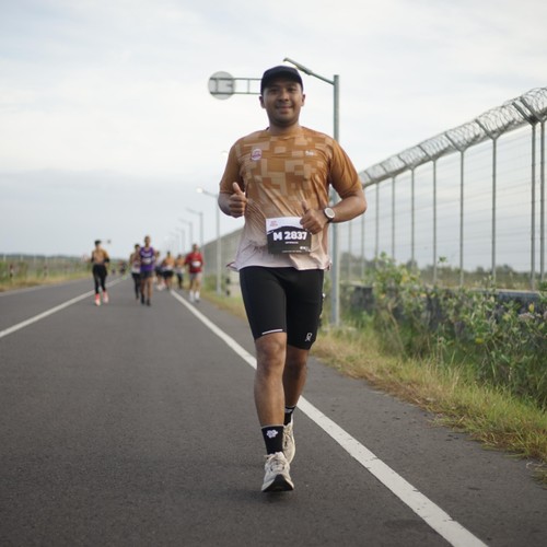 Race photo from KEDIRI HALF MARATHON 2026