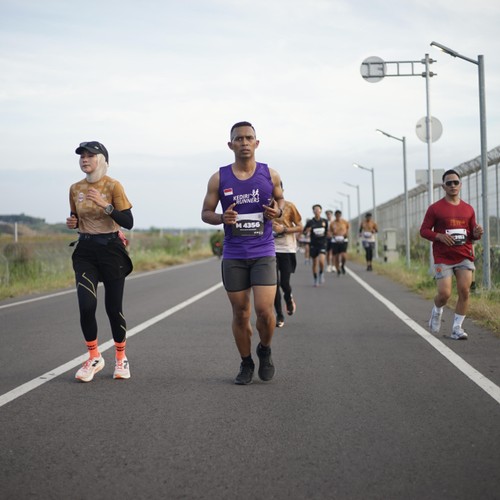 Race photo from KEDIRI HALF MARATHON 2026