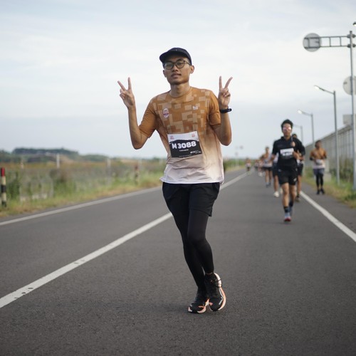 Race photo from KEDIRI HALF MARATHON 2026