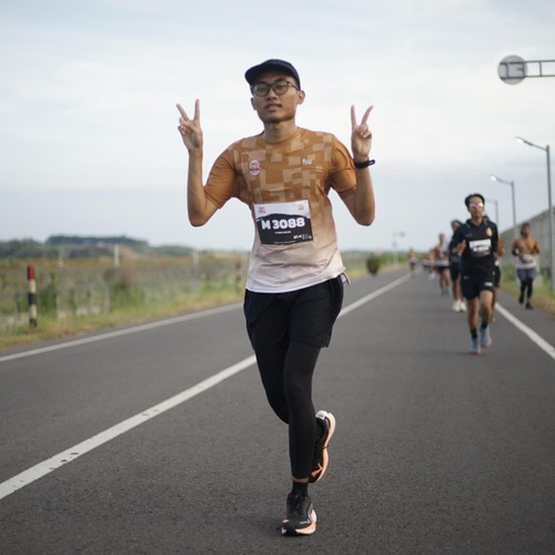 Race photo from KEDIRI HALF MARATHON 2026