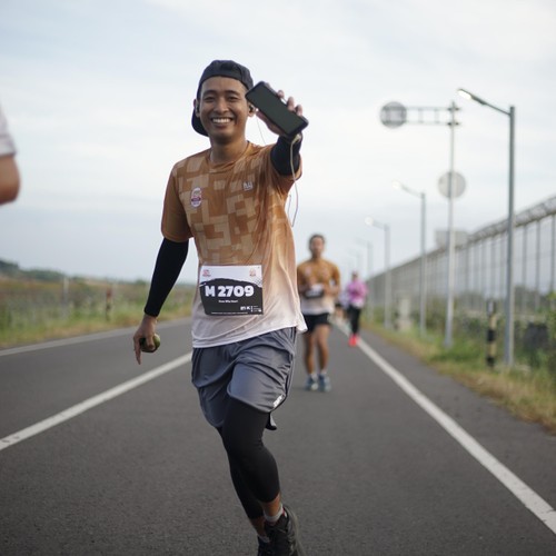 Race photo from KEDIRI HALF MARATHON 2026