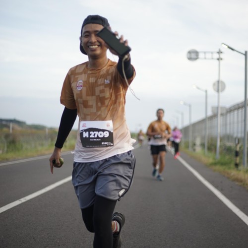 Race photo from KEDIRI HALF MARATHON 2026