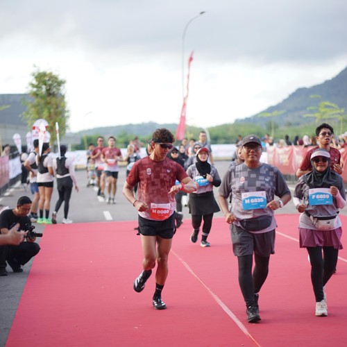 Race photo from KEDIRI HALF MARATHON 2026