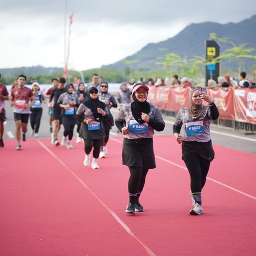 Race photo from KEDIRI HALF MARATHON 2026