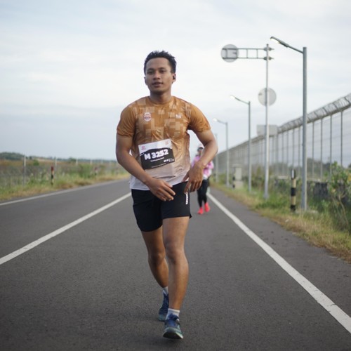 Race photo from KEDIRI HALF MARATHON 2026