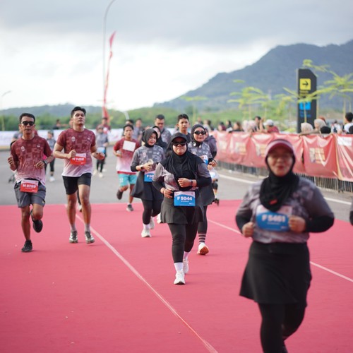 Race photo from KEDIRI HALF MARATHON 2026