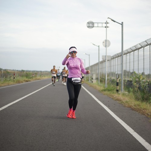 Race photo from KEDIRI HALF MARATHON 2026