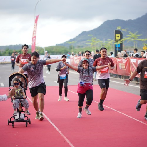 Race photo from KEDIRI HALF MARATHON 2026