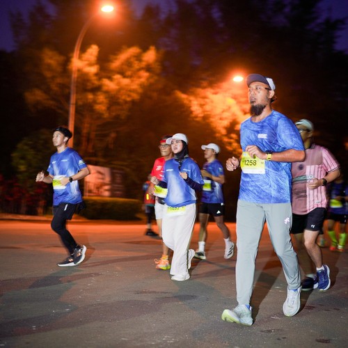 Race photo from BOGORUN 2026