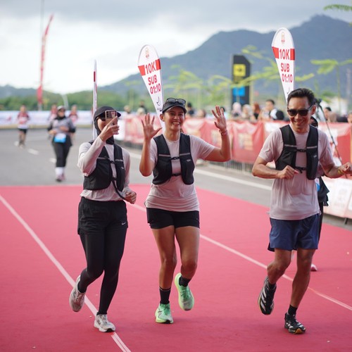 Race photo from KEDIRI HALF MARATHON 2026