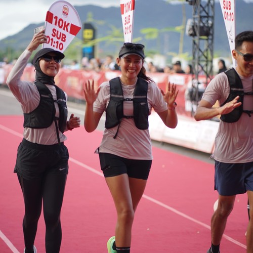 Race photo from KEDIRI HALF MARATHON 2026