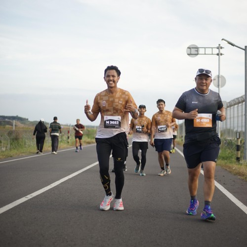 Race photo from KEDIRI HALF MARATHON 2026