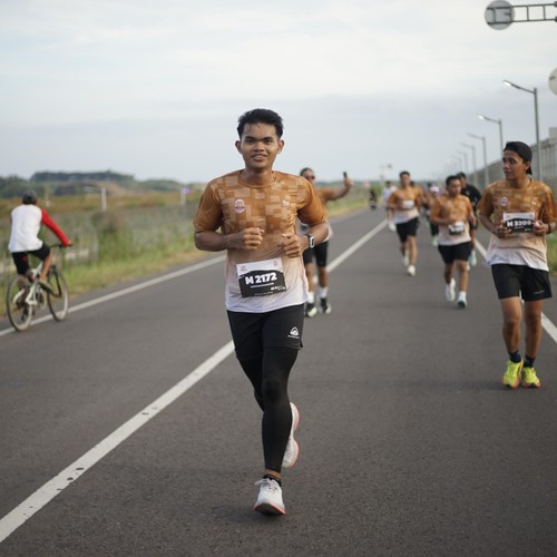 Race photo from KEDIRI HALF MARATHON 2026