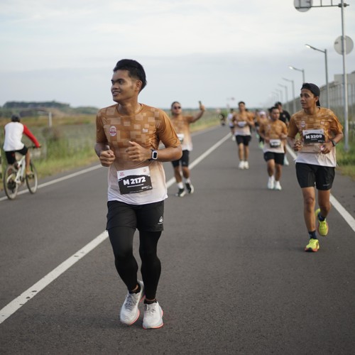 Race photo from KEDIRI HALF MARATHON 2026