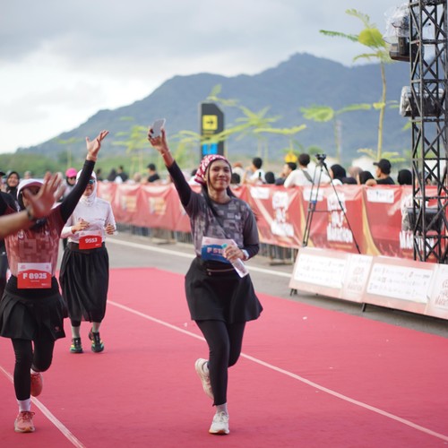 Race photo from KEDIRI HALF MARATHON 2026