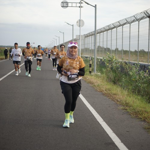 Race photo from KEDIRI HALF MARATHON 2026