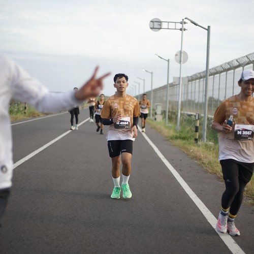 Race photo from KEDIRI HALF MARATHON 2026