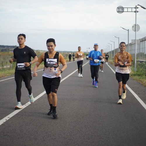 Race photo from KEDIRI HALF MARATHON 2026