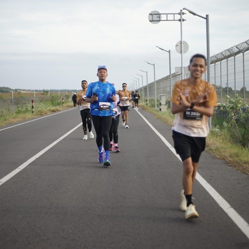 Race photo from KEDIRI HALF MARATHON 2026