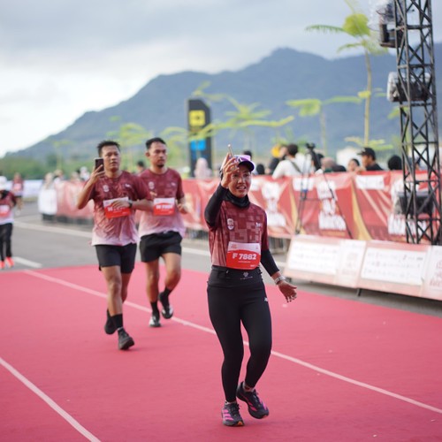 Race photo from KEDIRI HALF MARATHON 2026