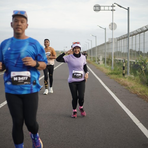 Race photo from KEDIRI HALF MARATHON 2026