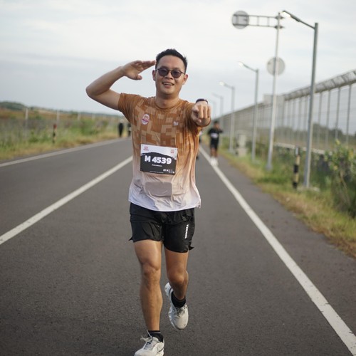 Race photo from KEDIRI HALF MARATHON 2026