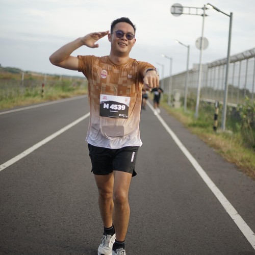 Race photo from KEDIRI HALF MARATHON 2026