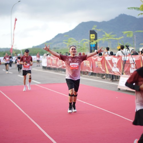 Race photo from KEDIRI HALF MARATHON 2026