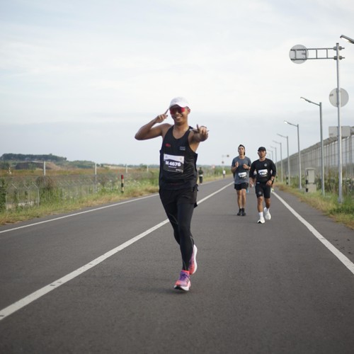 Race photo from KEDIRI HALF MARATHON 2026