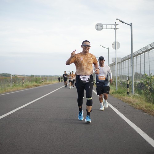 Race photo from KEDIRI HALF MARATHON 2026