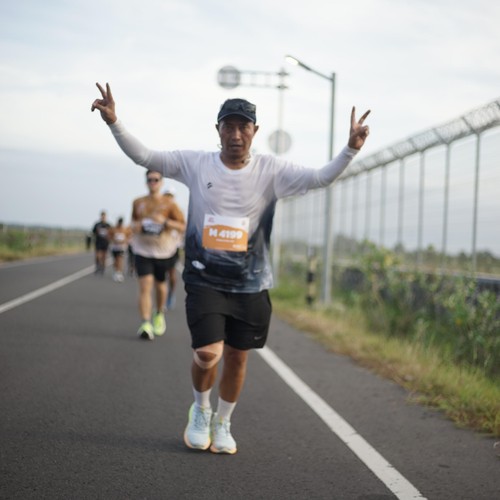 Race photo from KEDIRI HALF MARATHON 2026