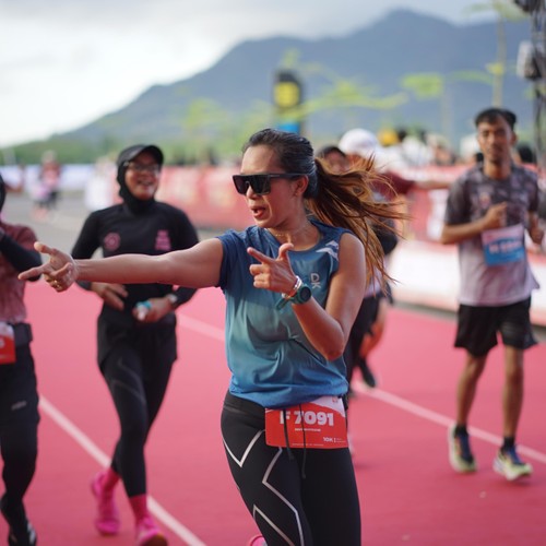 Race photo from KEDIRI HALF MARATHON 2026