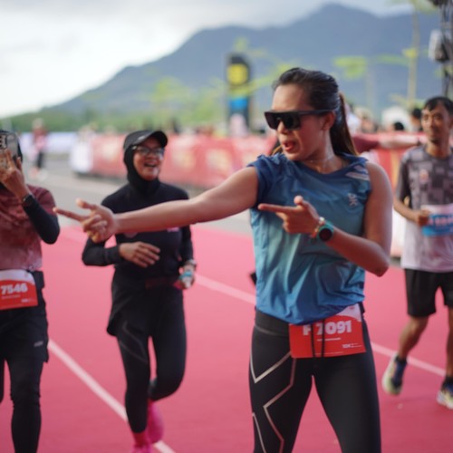 Race photo from KEDIRI HALF MARATHON 2026