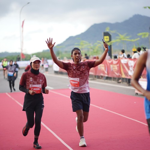 Race photo from KEDIRI HALF MARATHON 2026