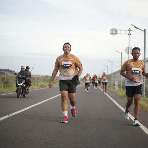 Race photo from KEDIRI HALF MARATHON 2026