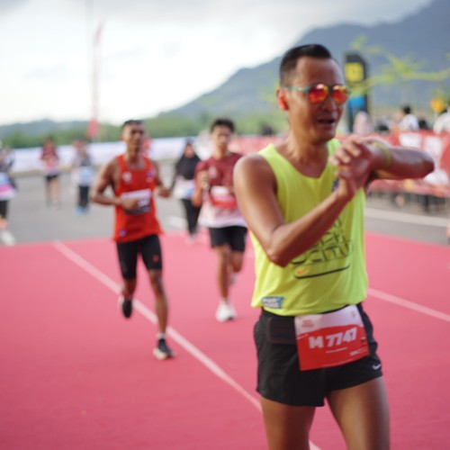 Race photo from KEDIRI HALF MARATHON 2026