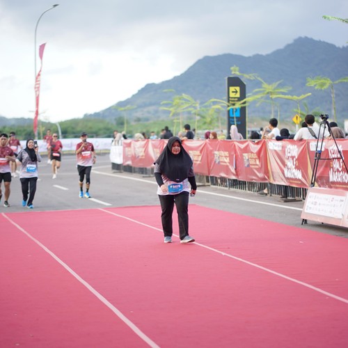 Race photo from KEDIRI HALF MARATHON 2026