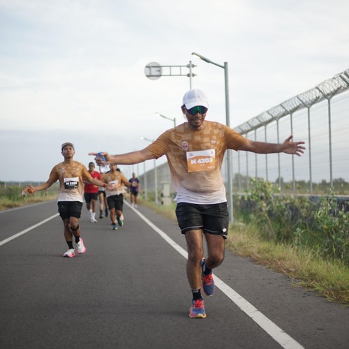 Race photo from KEDIRI HALF MARATHON 2026