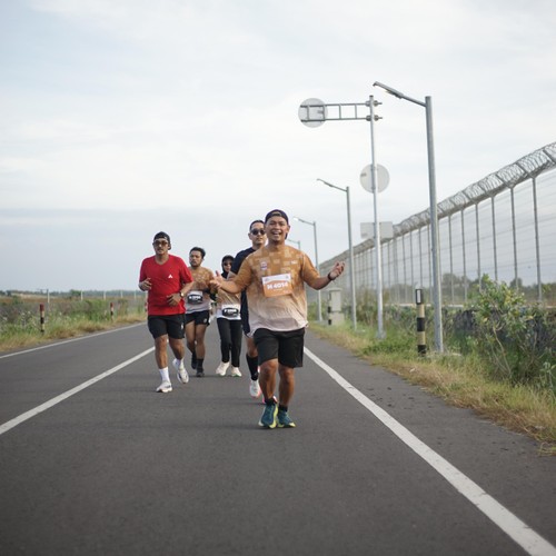 Race photo from KEDIRI HALF MARATHON 2026